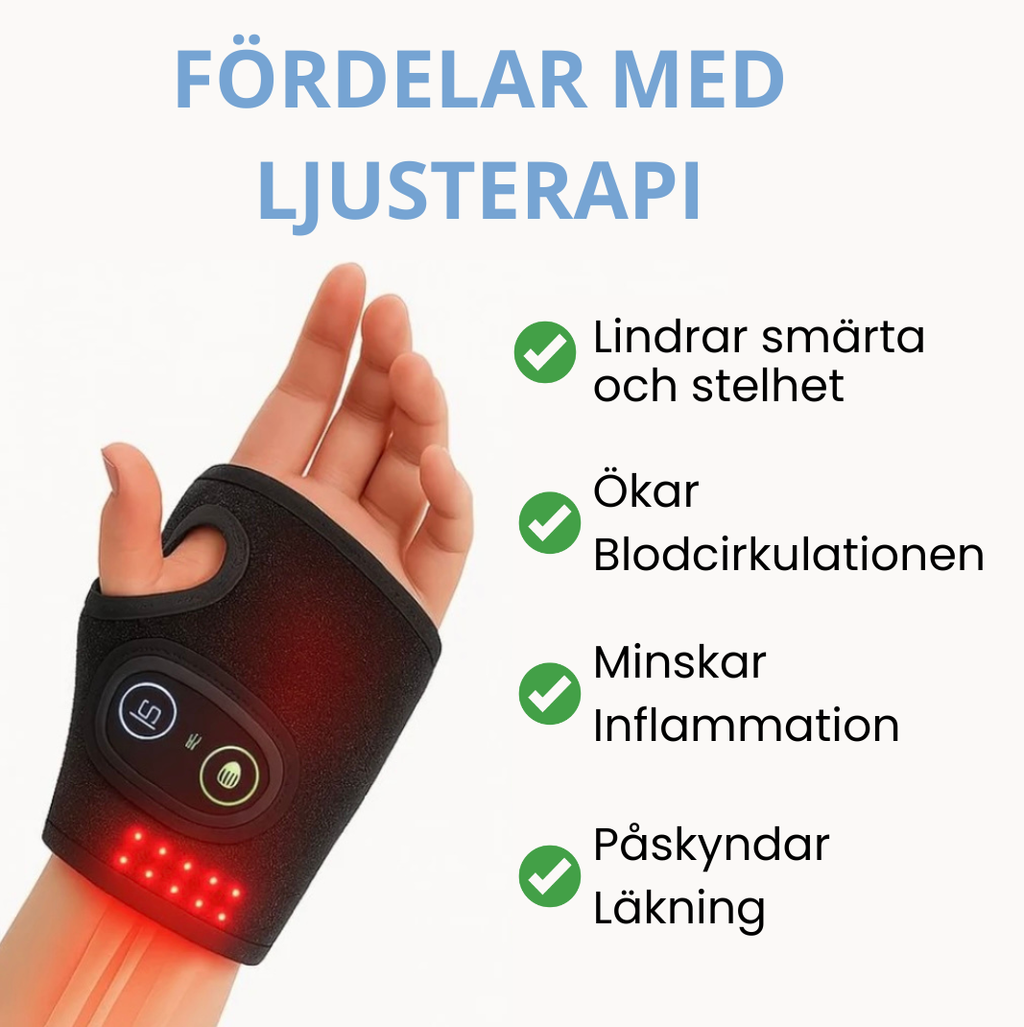 LumiWrap - Smärtlindring med modern ljusterapi