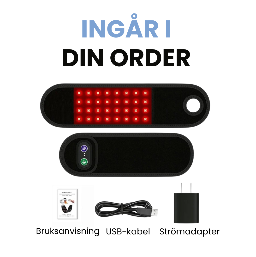 LumiWrap - Smärtlindring med modern ljusterapi